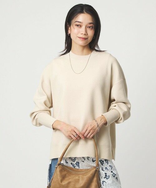 green label relaxing / グリーンレーベル リラクシング ニット・セーター | パフニット プルオーバー ウォッシャブル | 詳細7