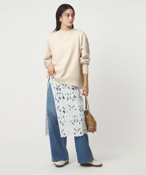 green label relaxing / グリーンレーベル リラクシング ニット・セーター | パフニット プルオーバー ウォッシャブル | 詳細8