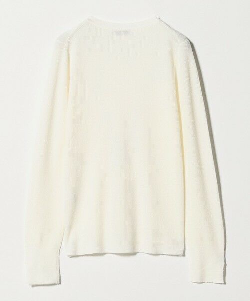 green label relaxing / グリーンレーベル リラクシング ニット・セーター | リブ ニット クルーネック プルオーバー ウォッシャブル | 詳細1