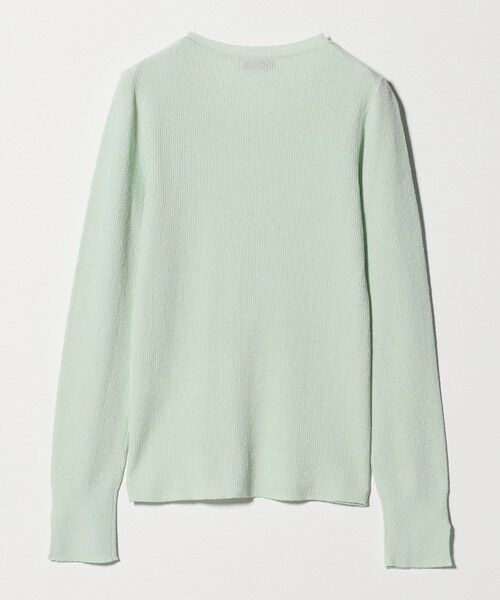 green label relaxing / グリーンレーベル リラクシング ニット・セーター | リブ ニット クルーネック プルオーバー ウォッシャブル | 詳細7