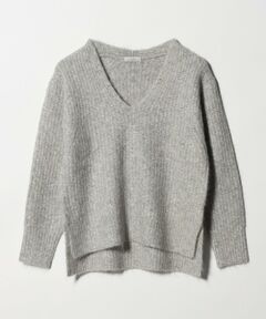 green label relaxing / グリーンレーベル リラクシング ニット・セーター | アルパカブレンド アゼ Vネック プルオーバー ニット