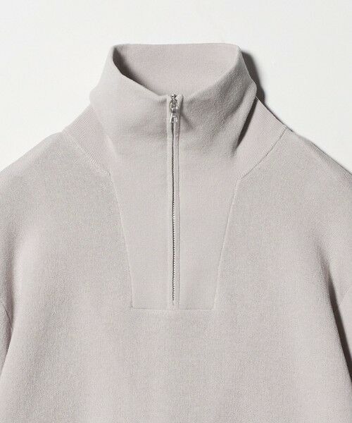 green label relaxing / グリーンレーベル リラクシング ニット・セーター | ハーフ ジップ プルオーバー ウォッシャブル | 詳細2