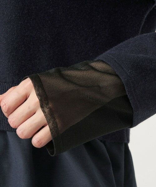 green label relaxing / グリーンレーベル リラクシング ニット・セーター | ポロニット ドッキング プルオーバー | 詳細24