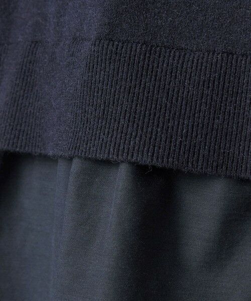 green label relaxing / グリーンレーベル リラクシング ニット・セーター | ポロニット ドッキング プルオーバー | 詳細25