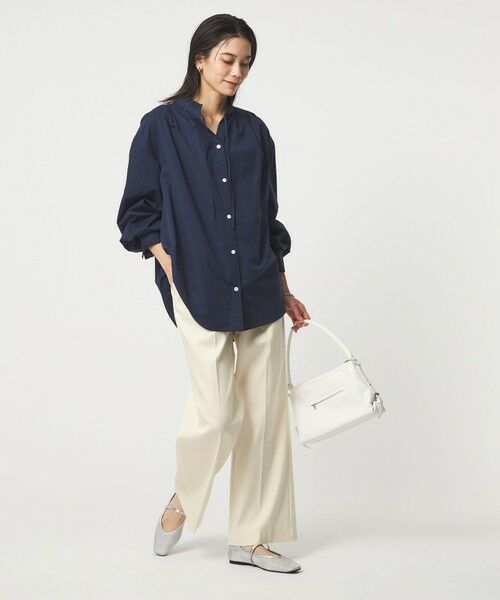 green label relaxing / グリーンレーベル リラクシング デニムパンツ | ［size SHORT/TALLあり］ニーハイフレアパンツ デニム 2 ストレッチ | 詳細2