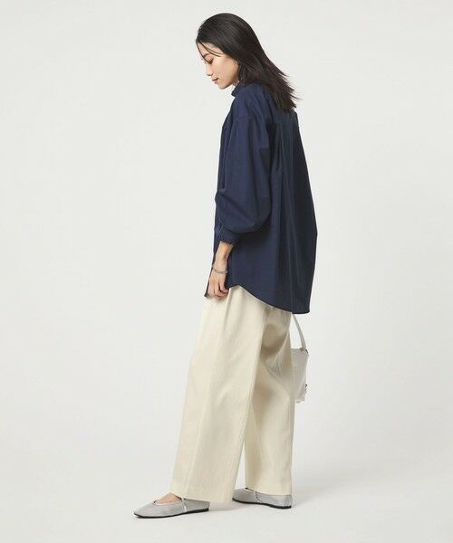 green label relaxing / グリーンレーベル リラクシング デニムパンツ | ［size SHORT/TALLあり］ニーハイフレアパンツ デニム 2 ストレッチ | 詳細3