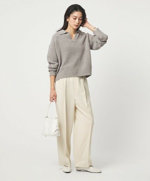 green label relaxing / グリーンレーベル リラクシング その他パンツ | イージー ストレート パンツ | 詳細2