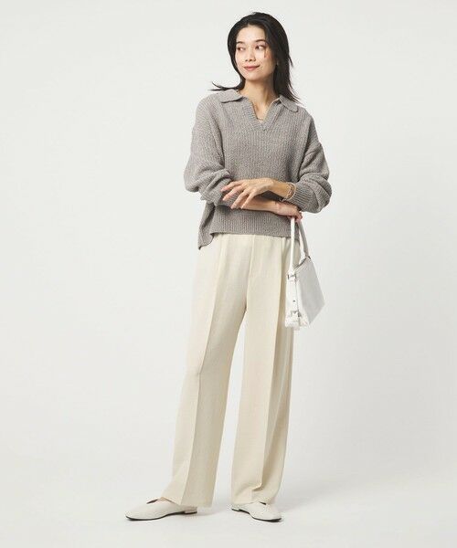 green label relaxing / グリーンレーベル リラクシング その他パンツ | イージー ストレート パンツ | 詳細3