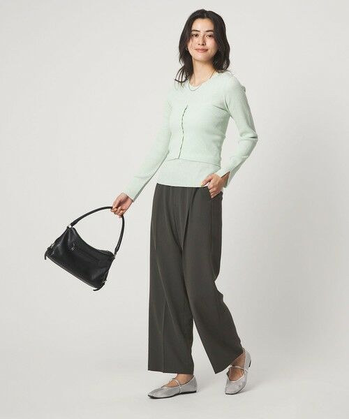 green label relaxing / グリーンレーベル リラクシング その他パンツ | イージー ストレート パンツ | 詳細8