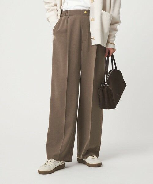 green label relaxing / グリーンレーベル リラクシング その他パンツ | イージー ストレート パンツ | 詳細10