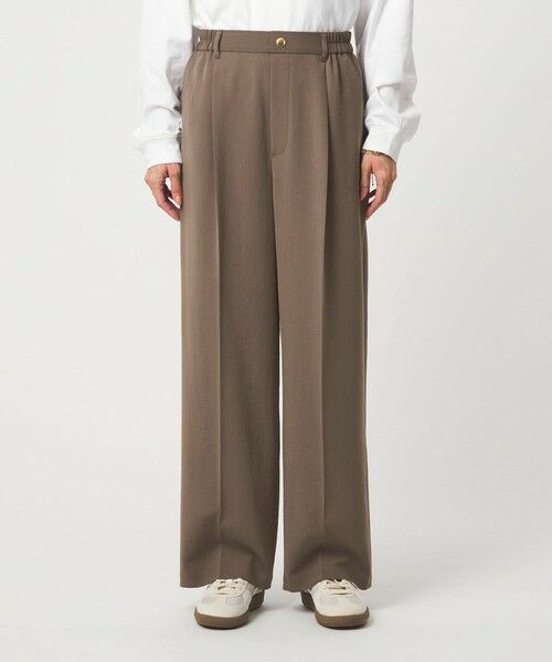 green label relaxing / グリーンレーベル リラクシング その他パンツ | イージー ストレート パンツ | 詳細13