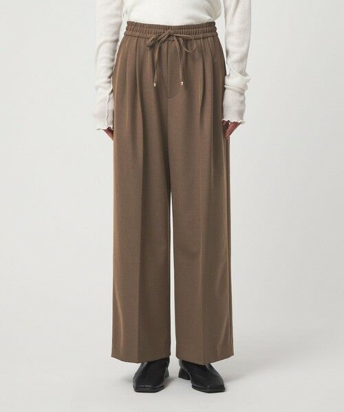 green label relaxing / グリーンレーベル リラクシング その他パンツ | イージー 2タック ワイド パンツ | 詳細10