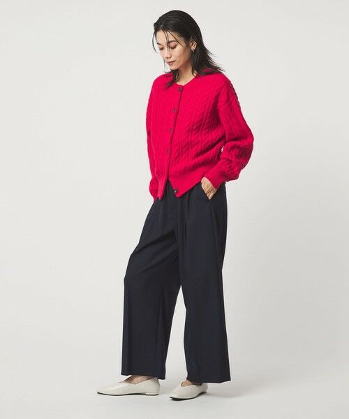 green label relaxing / グリーンレーベル リラクシング その他パンツ | イージー 2タック ワイド パンツ | 詳細20