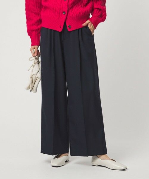 green label relaxing / グリーンレーベル リラクシング その他パンツ | イージー 2タック ワイド パンツ | 詳細18