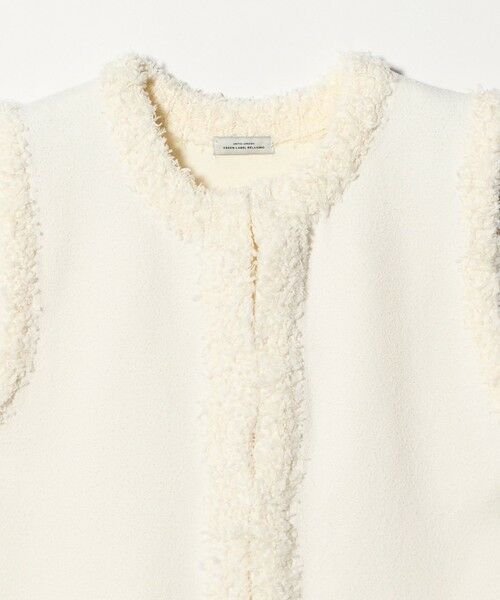 green label relaxing / グリーンレーベル リラクシング ベスト | ブークレ×フリンジ ベスト ウォッシャブル | 詳細2