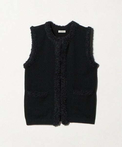 green label relaxing / グリーンレーベル リラクシング ベスト | ブークレ×フリンジ ベスト ウォッシャブル | 詳細18