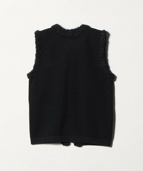 green label relaxing / グリーンレーベル リラクシング ベスト | ブークレ×フリンジ ベスト ウォッシャブル | 詳細5