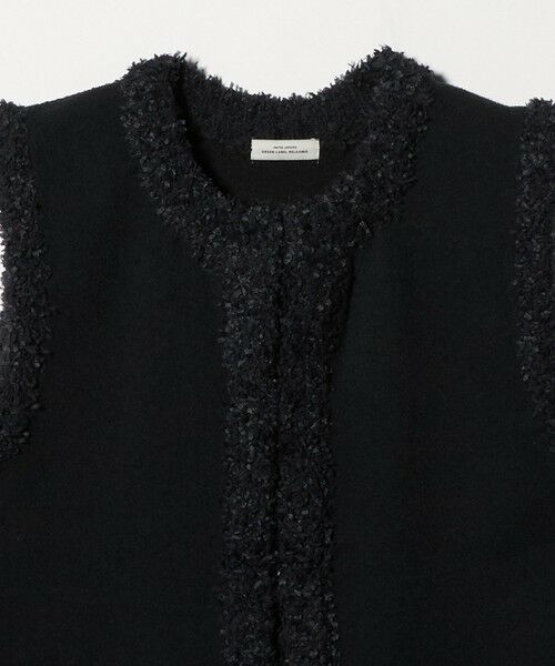 green label relaxing / グリーンレーベル リラクシング ベスト | ブークレ×フリンジ ベスト ウォッシャブル | 詳細6