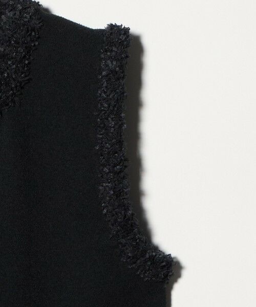 green label relaxing / グリーンレーベル リラクシング ベスト | ブークレ×フリンジ ベスト ウォッシャブル | 詳細7