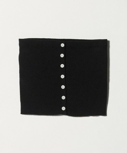 green label relaxing / グリーンレーベル リラクシング ベスト | リブ ニット ビスチェ ウォッシャブル（BLACK）