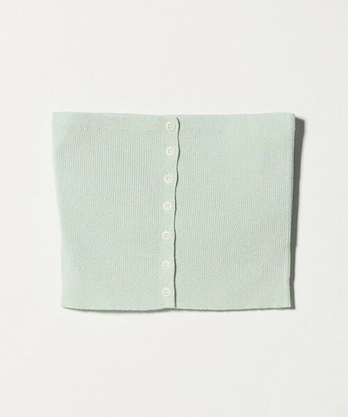 green label relaxing / グリーンレーベル リラクシング ベスト | リブ ニット ビスチェ ウォッシャブル（LIME）