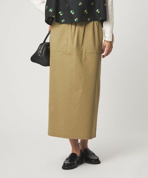 green label relaxing / グリーンレーベル リラクシング ロング・マキシ丈スカート | ［size SHORT/TALLあり］オルマイ LI/MIX タイト スカート | 詳細21