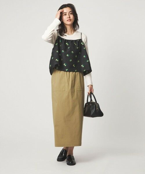 green label relaxing / グリーンレーベル リラクシング ロング・マキシ丈スカート | ［size SHORT/TALLあり］オルマイ LI/MIX タイト スカート | 詳細23