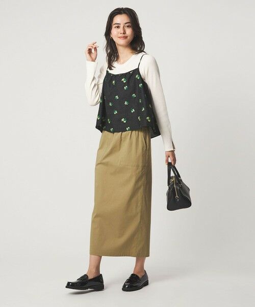 green label relaxing / グリーンレーベル リラクシング ロング・マキシ丈スカート | ［size SHORT/TALLあり］オルマイ LI/MIX タイト スカート | 詳細24