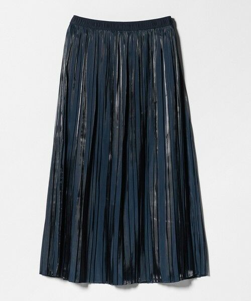 green label relaxing / グリーンレーベル リラクシング ロング・マキシ丈スカート | シャイニー プリーツ スカート | 詳細14