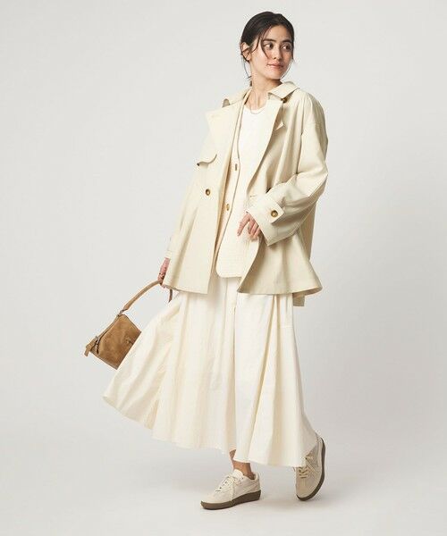 green label relaxing / グリーンレーベル リラクシング トレンチコート | ［size SHORTあり］ミドル トレンチ コート 撥水 | 詳細5