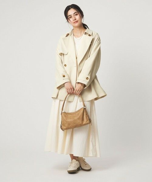 green label relaxing / グリーンレーベル リラクシング トレンチコート | ［size SHORTあり］ミドル トレンチ コート 撥水 | 詳細6