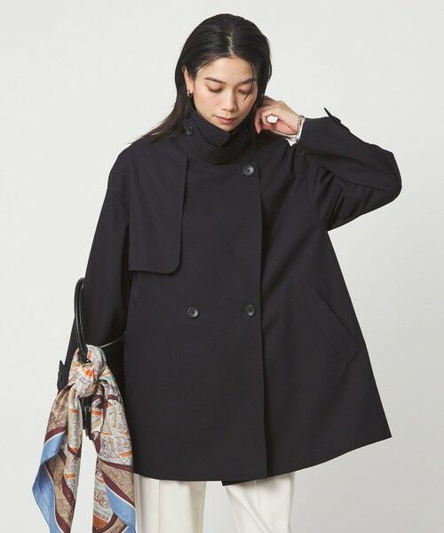 green label relaxing / グリーンレーベル リラクシング トレンチコート | ［size SHORTあり］ミドル トレンチ コート 撥水 | 詳細22