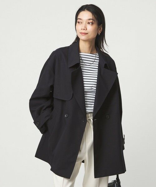 green label relaxing / グリーンレーベル リラクシング トレンチコート | ［size SHORTあり］ミドル トレンチ コート 撥水 | 詳細25