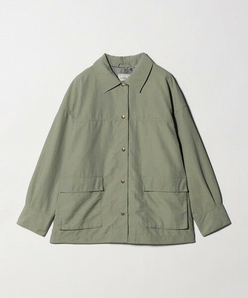 green label relaxing / グリーンレーベル リラクシング ナイロンジャケット | タスラン カバーオール ジャケット（OLIVE）