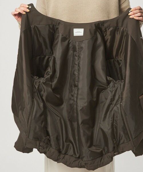 green label relaxing / グリーンレーベル リラクシング ブルゾン | ［size SHORTあり］パフィー ノーカラー ブルゾン 2 撥水 ウォッシャブル | 詳細18