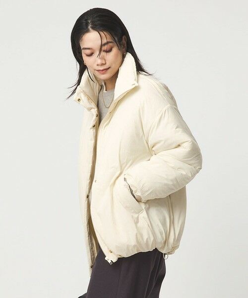 green label relaxing / グリーンレーベル リラクシング ブルゾン | エアーパフィ スタンドカラー ブルゾン | 詳細3