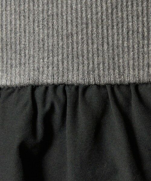 green label relaxing / グリーンレーベル リラクシング ロング・マキシ丈ワンピース | ポロニット ドッキング ワンピース | 詳細10