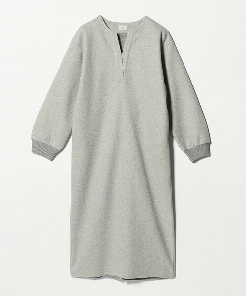 green label relaxing / グリーンレーベル リラクシング ロング・マキシ丈ワンピース | メルトンライク ワンピース（MD.GRAY）