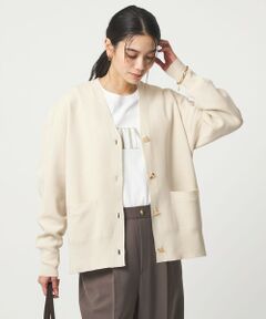 green label relaxing / グリーンレーベル リラクシング カーディガン・ボレロ | パフニット カーディガン ウォッシャブル