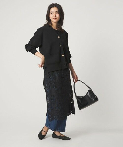 green label relaxing / グリーンレーベル リラクシング カーディガン・ボレロ | パフニット カーディガン ウォッシャブル | 詳細2