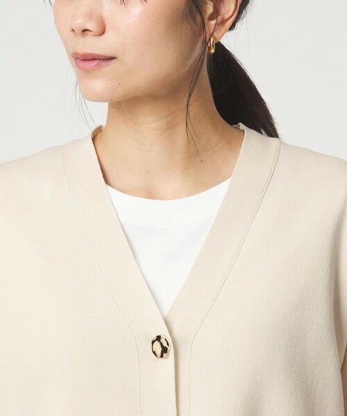 green label relaxing / グリーンレーベル リラクシング カーディガン・ボレロ | パフニット カーディガン ウォッシャブル | 詳細12