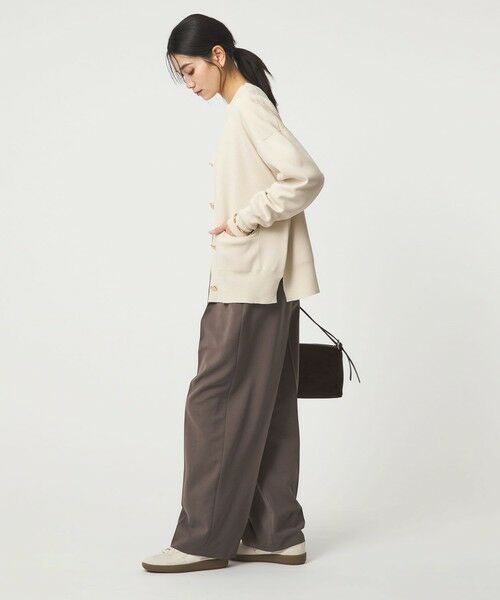 green label relaxing / グリーンレーベル リラクシング カーディガン・ボレロ | パフニット カーディガン ウォッシャブル | 詳細8