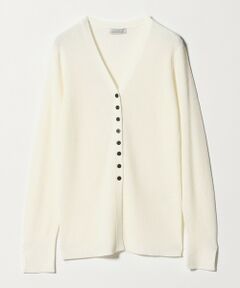 green label relaxing / グリーンレーベル リラクシング カーディガン・ボレロ | リブ ニット Vネック カーディガン ウォッシャブル