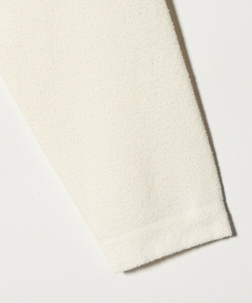 green label relaxing / グリーンレーベル リラクシング カーディガン・ボレロ | ブークレ×フリンジ カーディガン ウォッシャブル | 詳細3