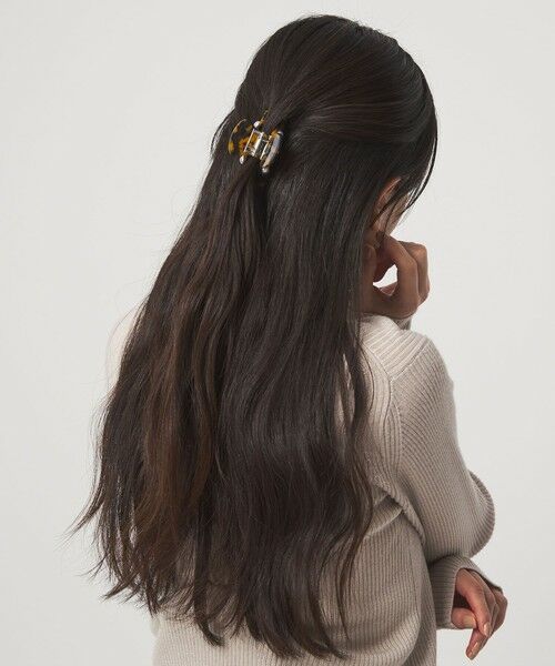 green label relaxing / グリーンレーベル リラクシング ヘアピン | ＜SUI AVA＞ヘアクリップ S （ホワイトモチーフ） | 詳細4