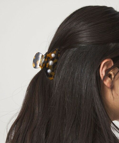 green label relaxing / グリーンレーベル リラクシング ヘアピン | ＜SUI AVA＞ヘアクリップ S （ホワイトモチーフ） | 詳細5