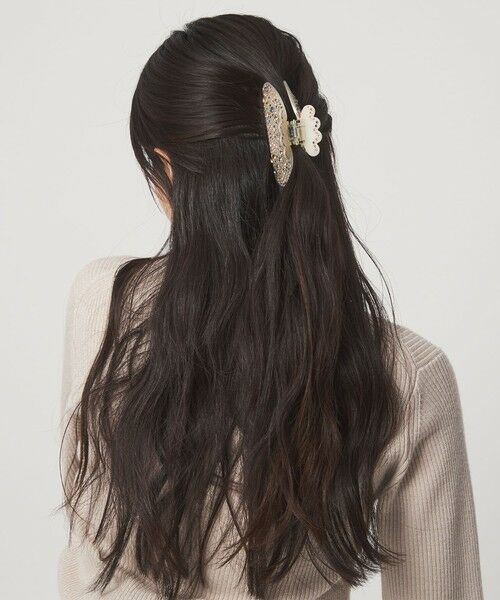 green label relaxing / グリーンレーベル リラクシング ヘアピン | ＜SUI AVA＞ヘアクリップ M（ストーン） | 詳細1