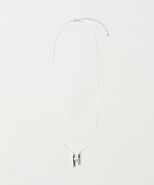 green label relaxing / グリーンレーベル リラクシング ネックレス・ペンダント・チョーカー | ＜anisotea＞APrl バー ネックレス（SILVER）