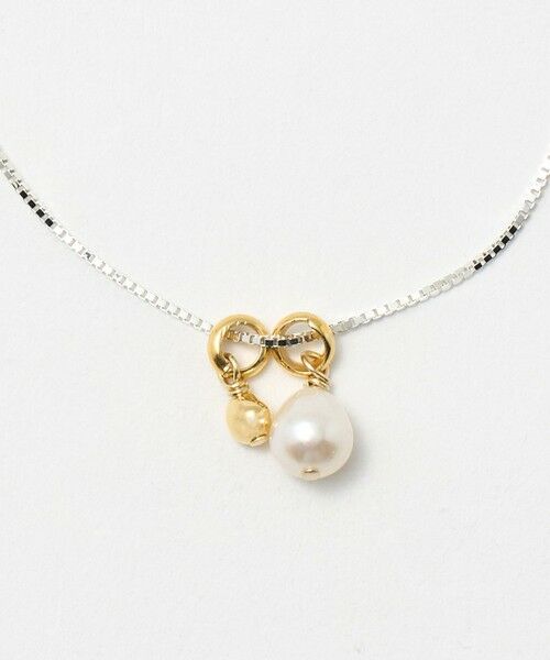 green label relaxing / グリーンレーベル リラクシング ネックレス・ペンダント・チョーカー | ＜anisotea＞APrl  2パーツ ネックレス | 詳細1