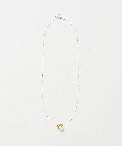 green label relaxing / グリーンレーベル リラクシング ネックレス・ペンダント・チョーカー | ＜anisotea＞APrl  2パーツ ネックレス（SILVER）
